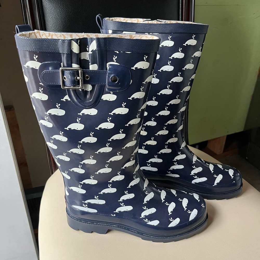 Chooka Whale Rain Boots